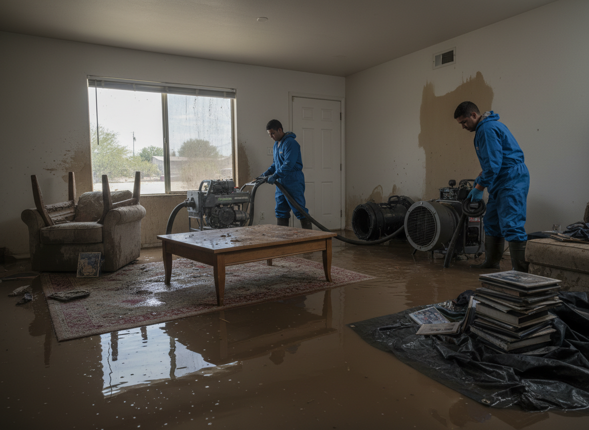 How to Handle Flash Flood Damage in Your Littlerock Home