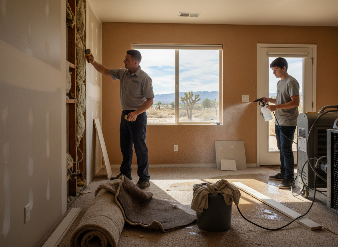Preventing Mold After Plumbing Leaks in Littlerock Homes