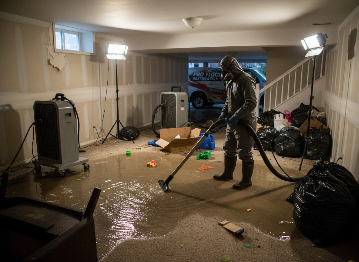 Water Damage Restoration in Pearblossom