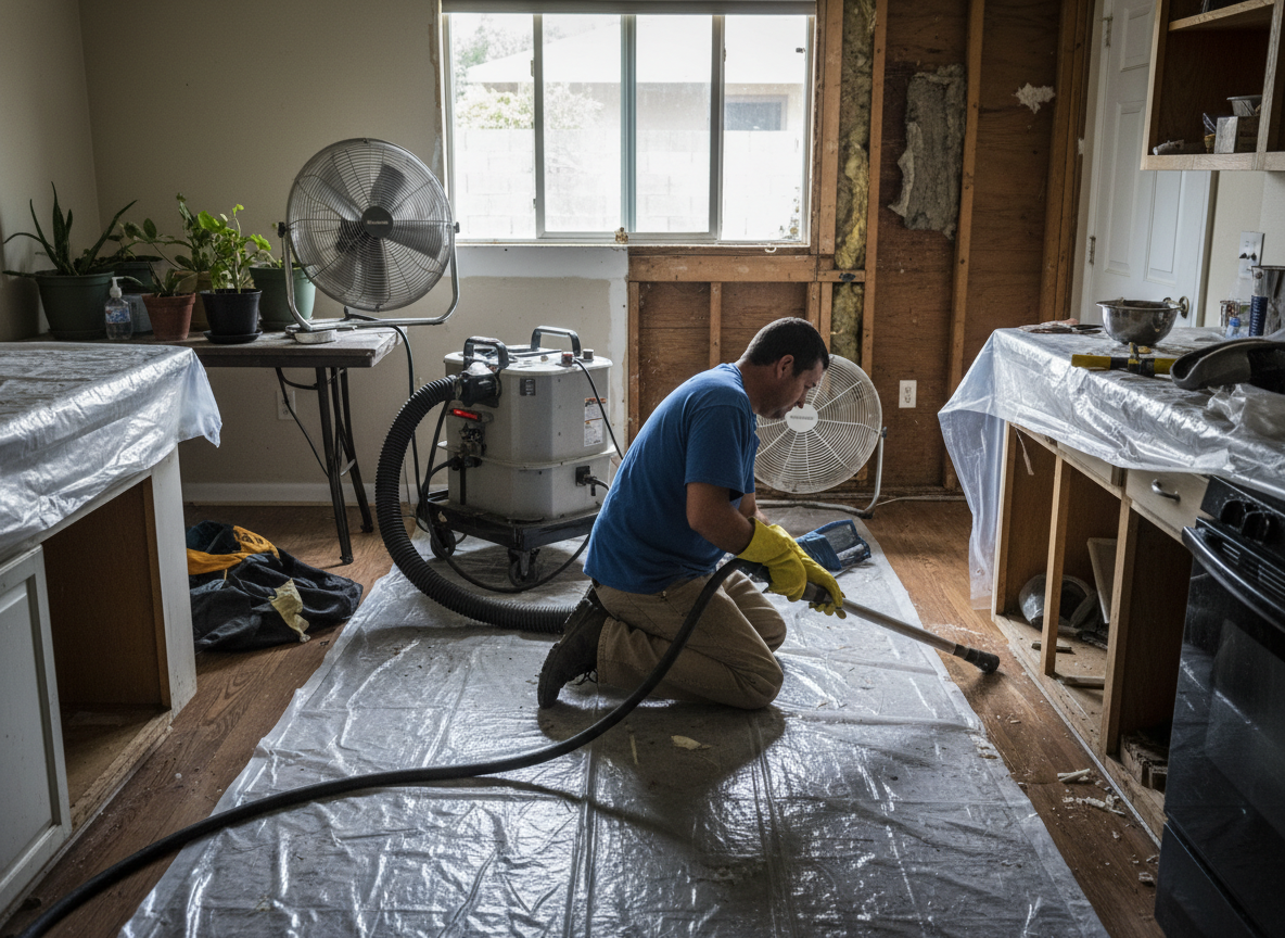 Kitchen Water Damage Repair in Littlerock, CA