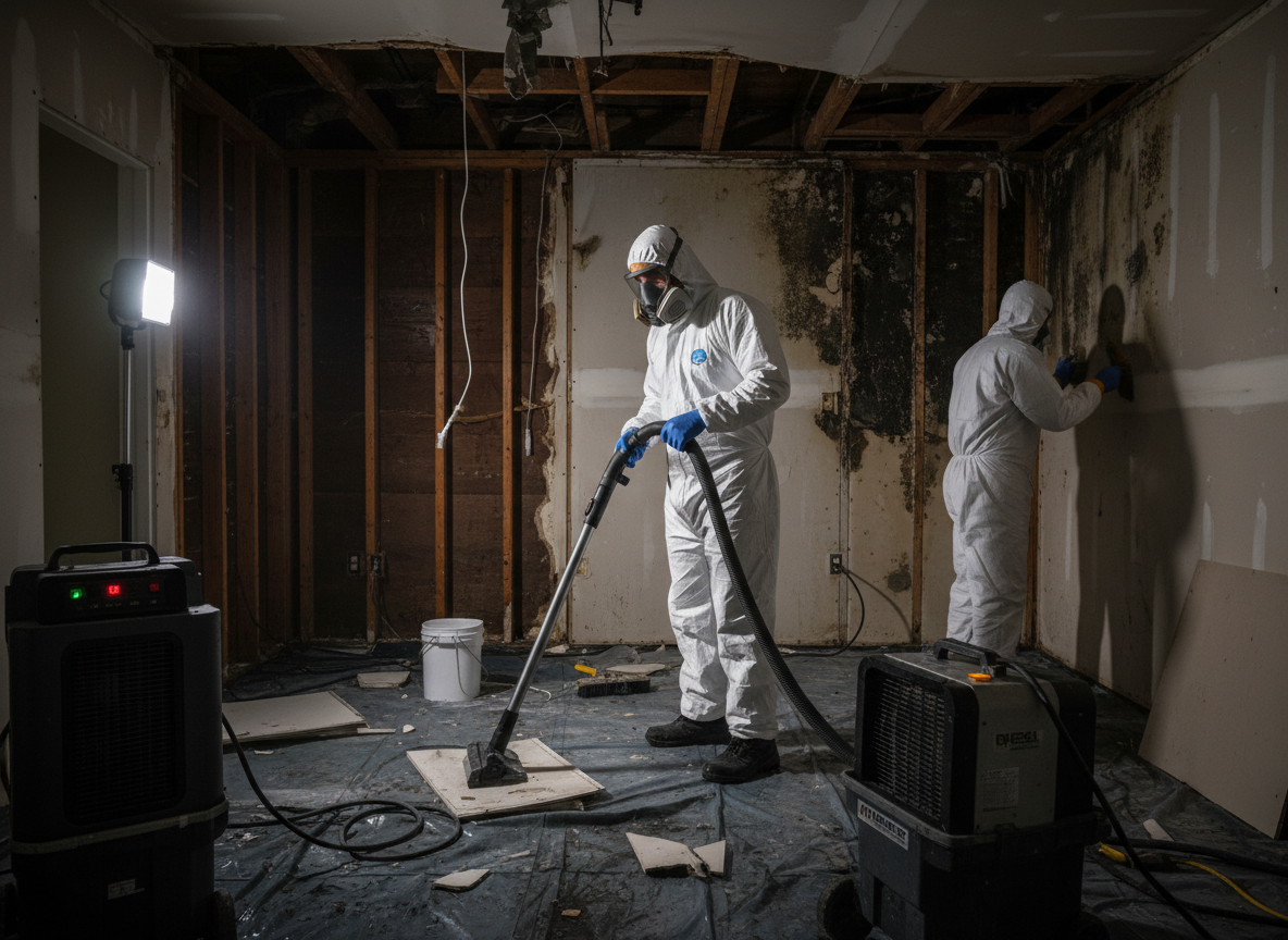 Mold Remediation After Water Damage in Littlerock, CA