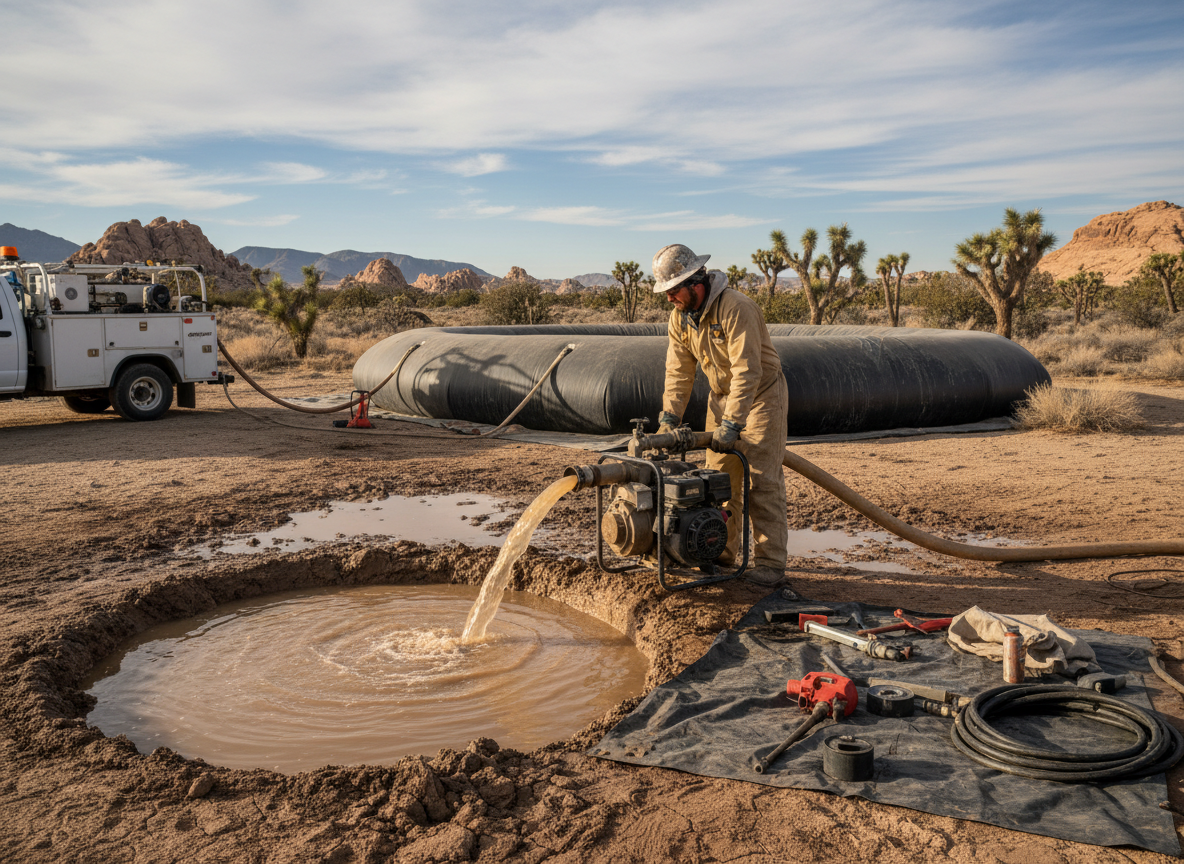Water Extraction in Littlerock, CA